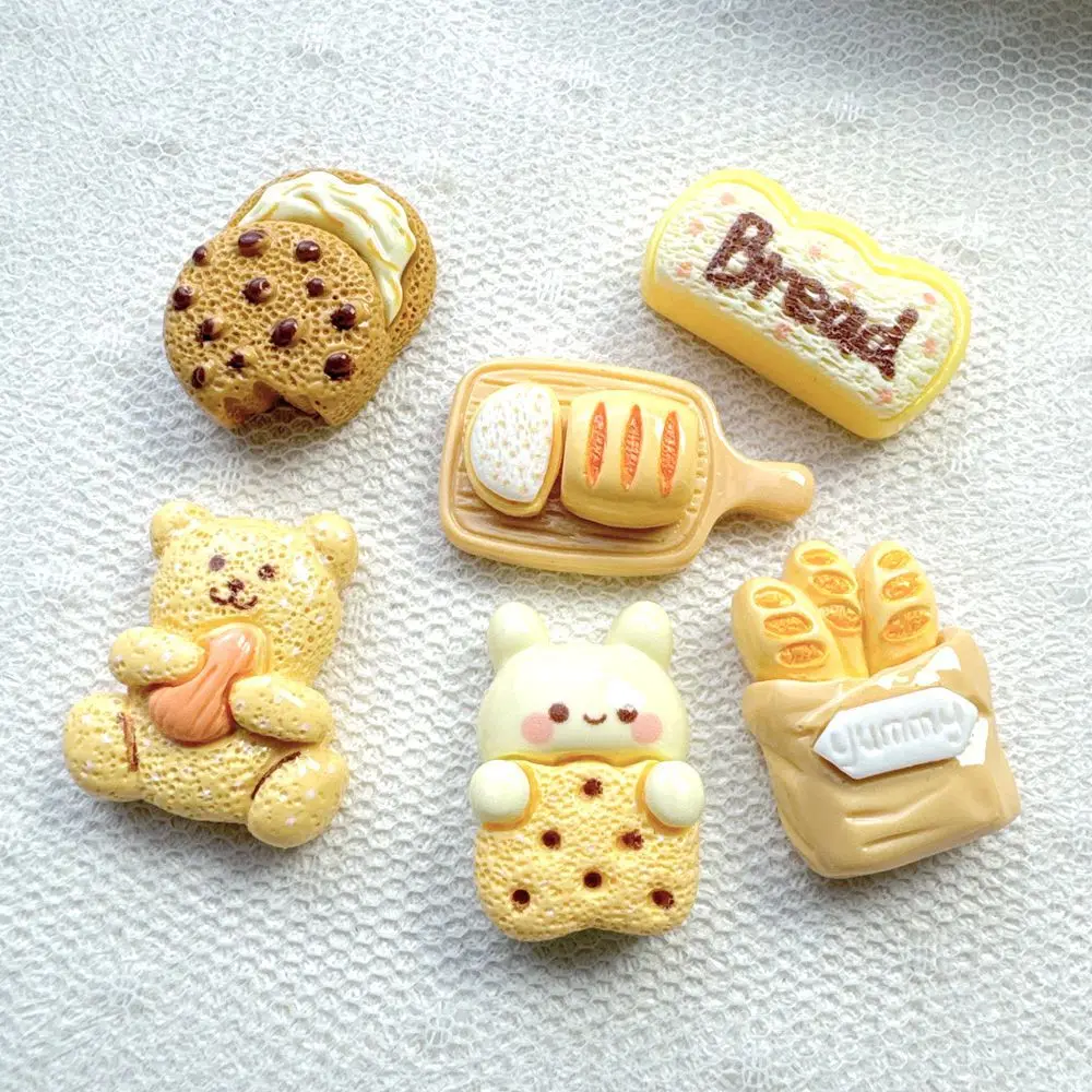 かわいいミニ樹脂製クマ型パン型レジンフラットバックフィギュア - Christmas Craft Embellishment のレビューと価格