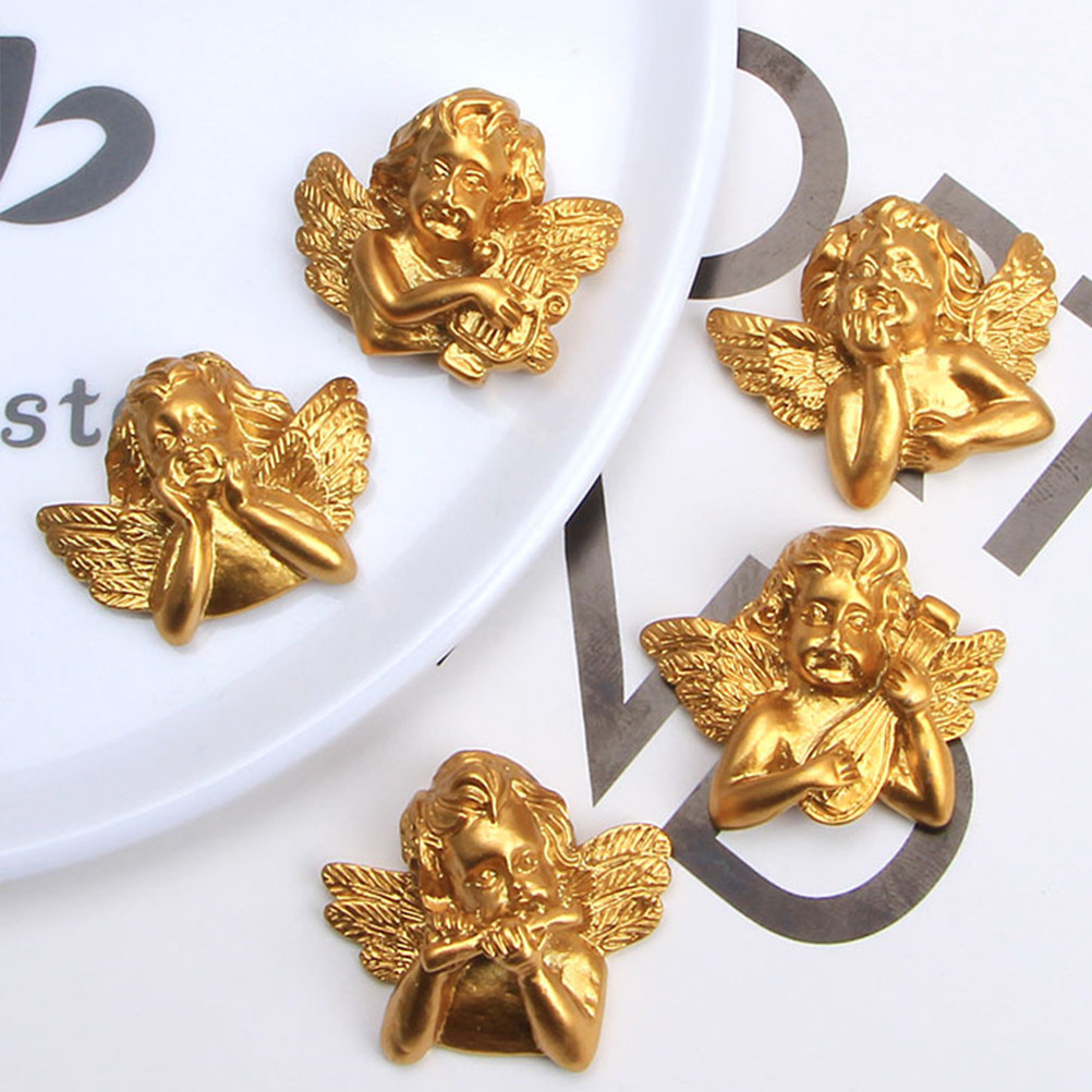 15 個樹脂エンジェルアクセサリークラフト DIY チャーム - Embellish Craft のレビューと価格