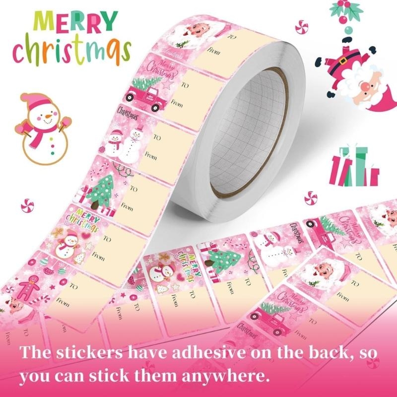 210 ピース長方形転送クリスマスパーティー美的装飾アクセサ - Embellishments For Scrapbooking のレビューと価格
