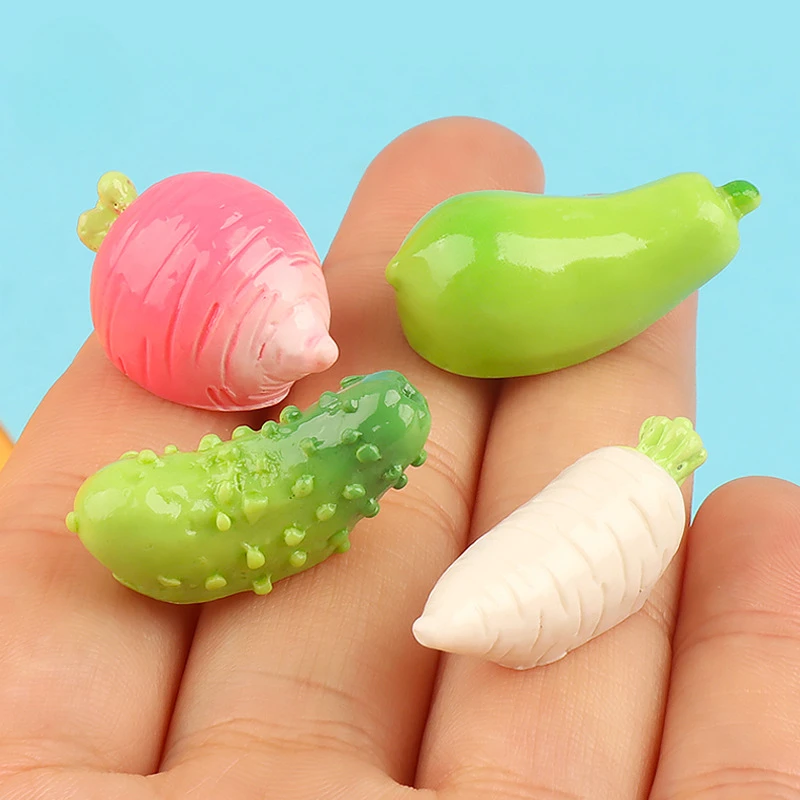 かわいい樹脂製ミニ野菜模造食品クラフト材料装飾フラットバック - Christmas Craft Embellishment のレビューと価格