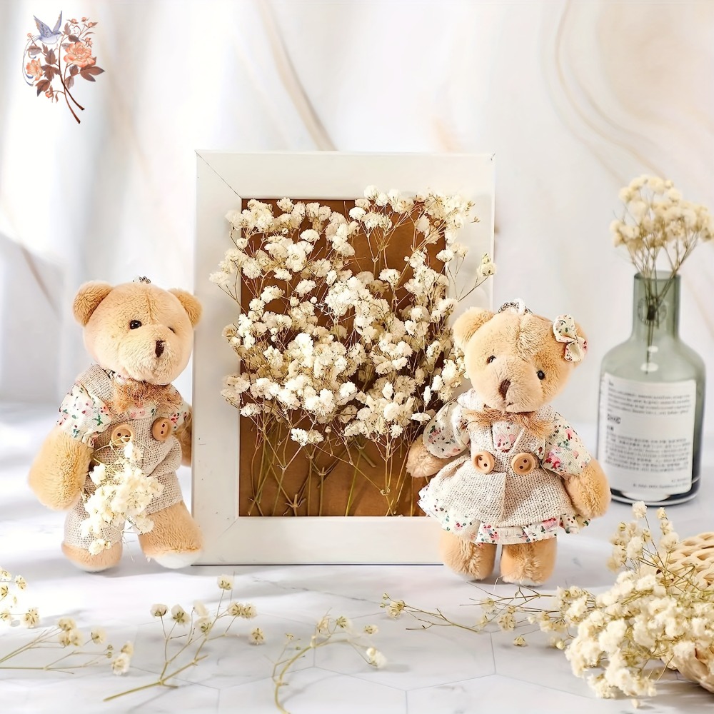 100個入りミニドライカスミソウ、レジン工芸DIY、家の装飾 - Embellish Craft のレビューと価格